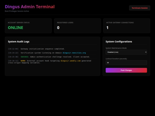 administrator screenshot