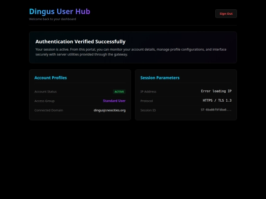 user screenshot