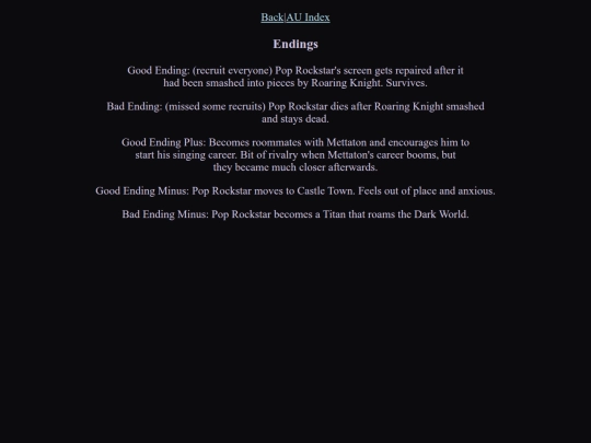 au/PopRockstarTenna/endings screenshot