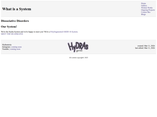system screenshot