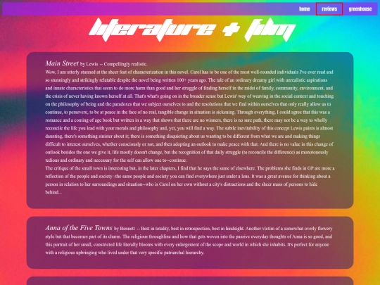 reviews screenshot