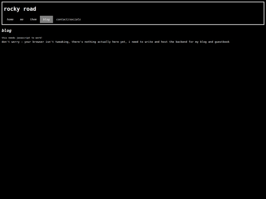 blog screenshot