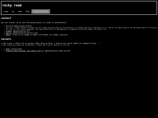 contact screenshot