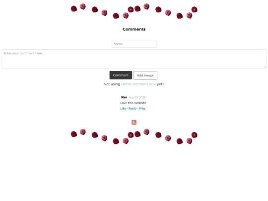guestbook screenshot