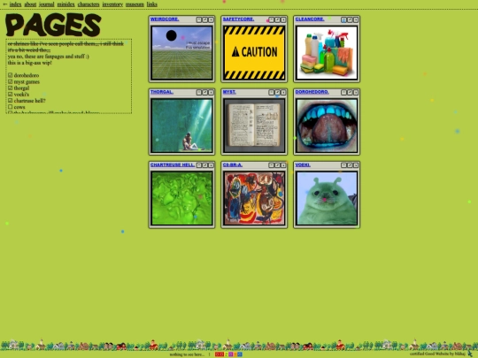pages screenshot
