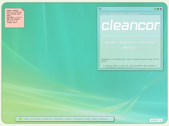 pages/cleancore screenshot