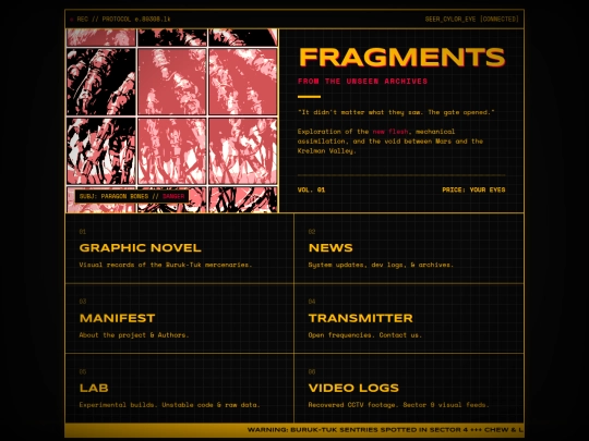 index screenshot