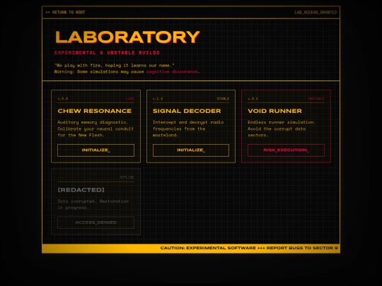 lab screenshot