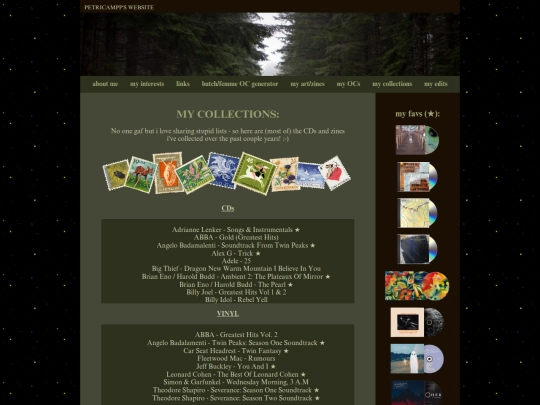 collections screenshot