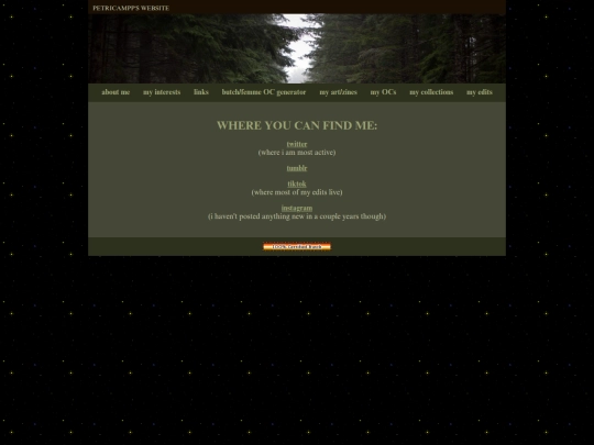 links screenshot