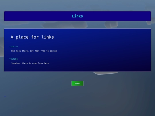 Links screenshot