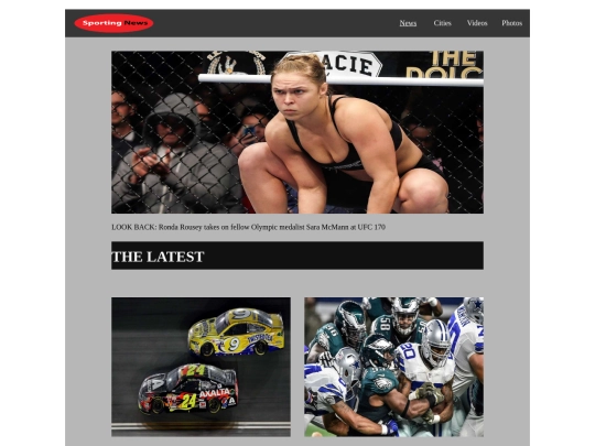sport/home screenshot