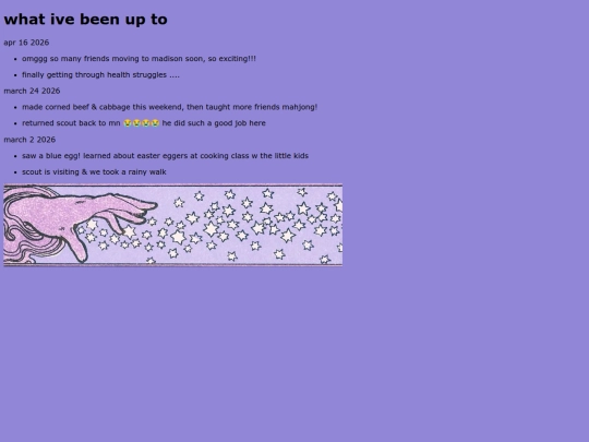 blog screenshot