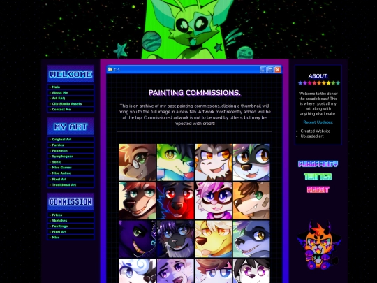 paintings screenshot