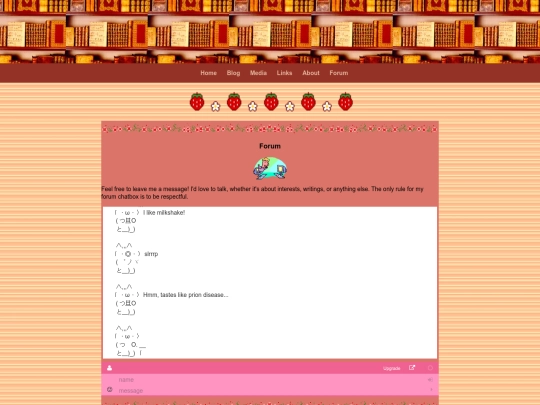 forum screenshot