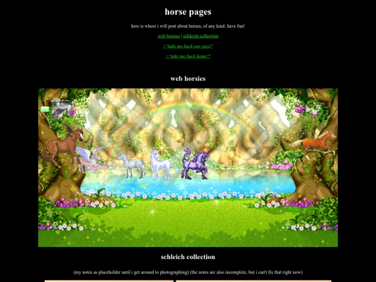 horses screenshot