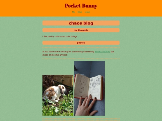 blog screenshot