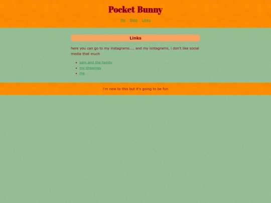 links screenshot