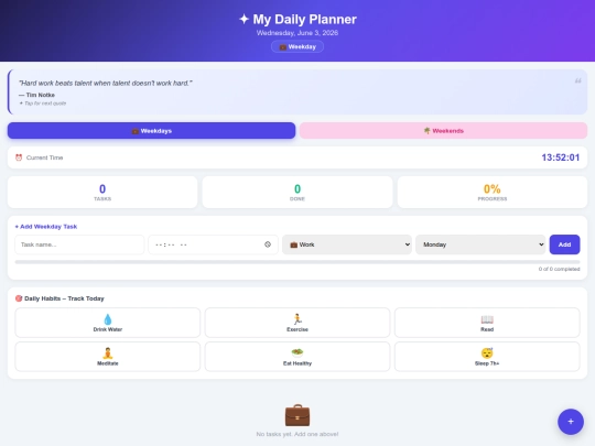 Daily Life Planner (1) screenshot
