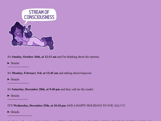 blog screenshot