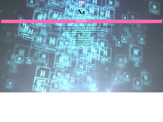 periodic/Xenon screenshot