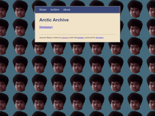 archive screenshot
