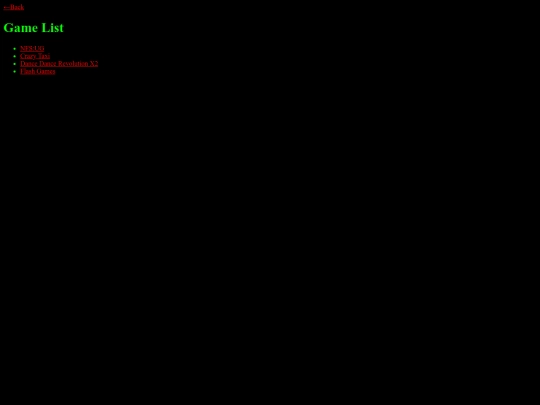 gamelist screenshot