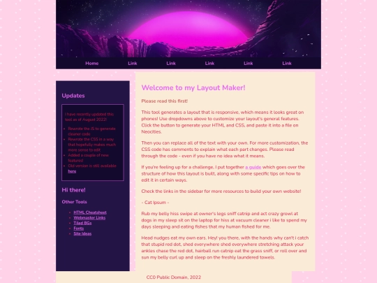 test screenshot