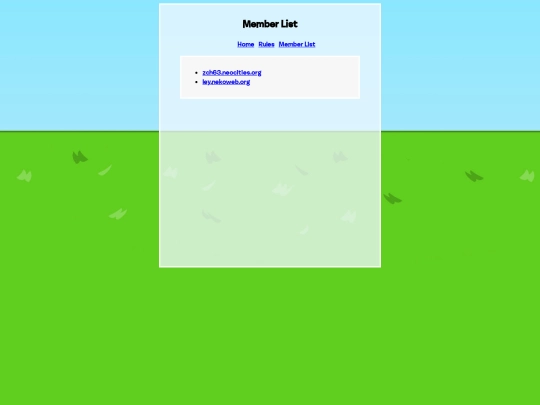 memberlist screenshot