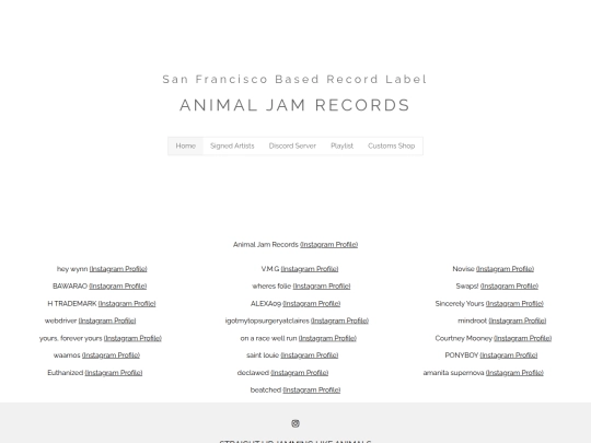 signedartists screenshot