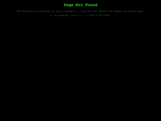 not_found screenshot
