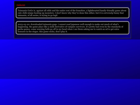 gacha/taimaningogo screenshot