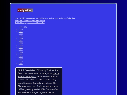 winningpost screenshot