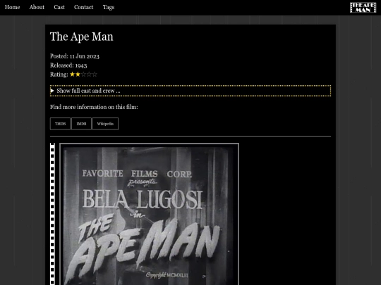 the-ape-man screenshot