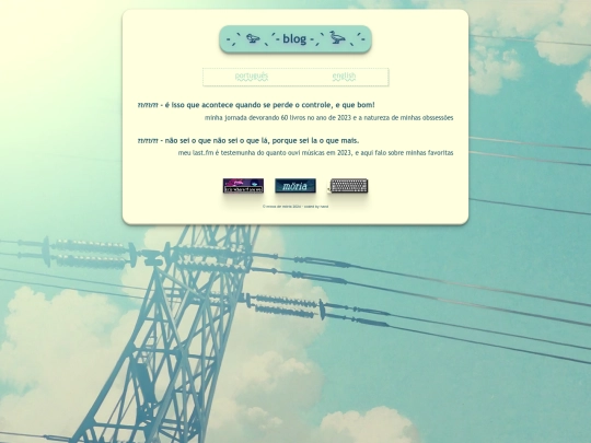 blog screenshot