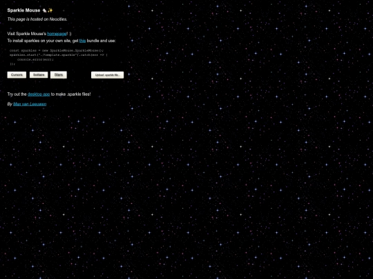 stars screenshot