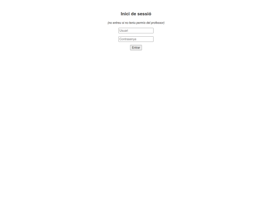programacio screenshot