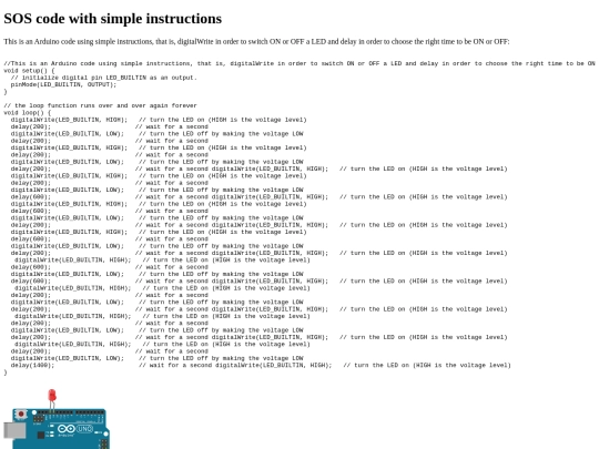 morseproject/blinking1 screenshot
