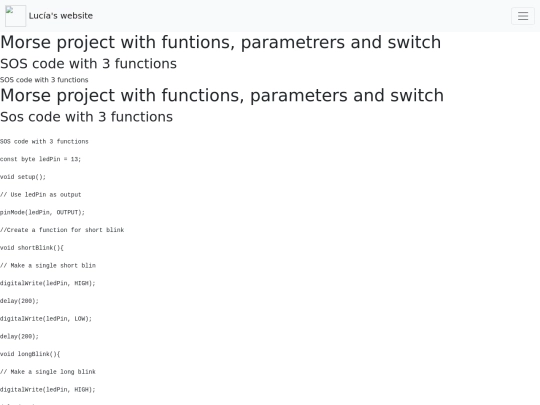 morseproject/blinking5 screenshot