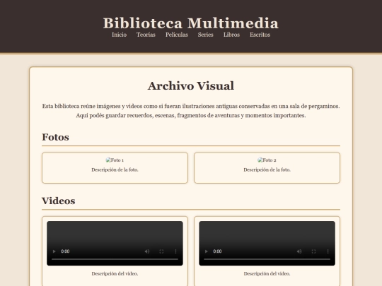biblioteca screenshot
