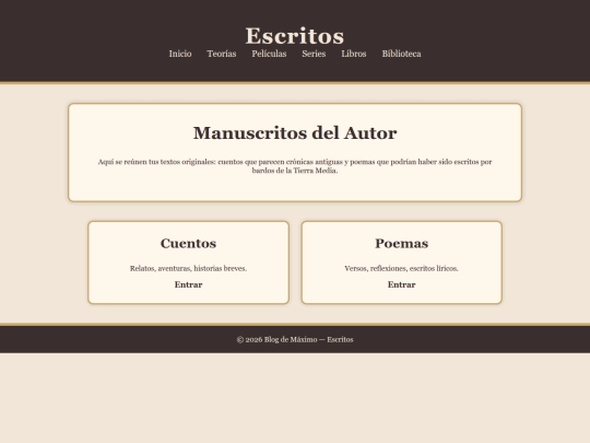 escritos screenshot