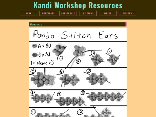 handouts screenshot