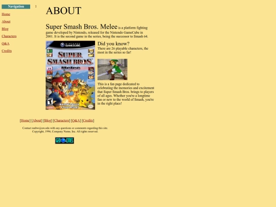 html/about screenshot