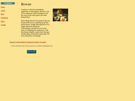 html/bowser screenshot