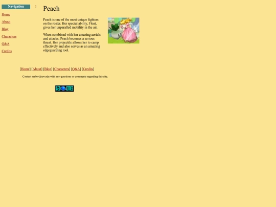 html/peach screenshot
