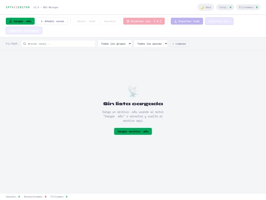 iptv-editor/iptv-editor screenshot