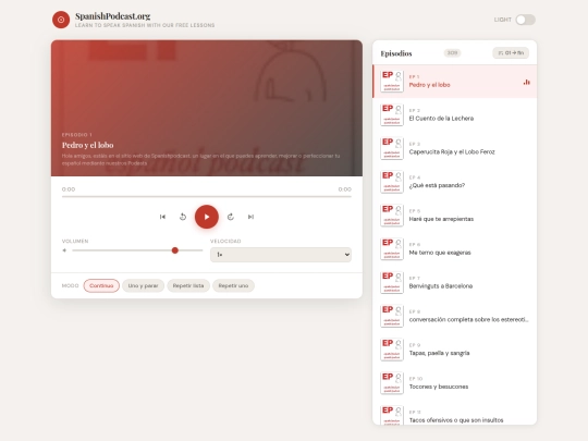 podcast/spanishpodcast.org-309-episodeios-player screenshot