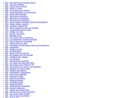 scraping/spanishpodcast-org-001 screenshot