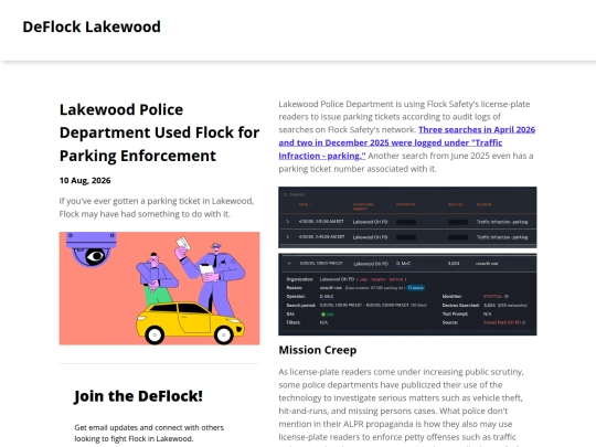 posts/2026-08-10-Lakewood-Police-Used-Flock-for-Parking-Enforcement screenshot