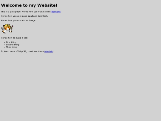 example screenshot